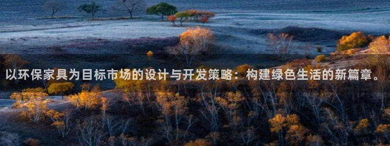 杏耀平台手机：以环保家具为目标市场的设计与开发策略：构建绿色