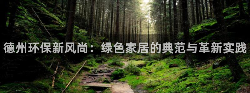 杏耀平台手机登录：德州环保新风尚：绿色家居的典范与革新实践