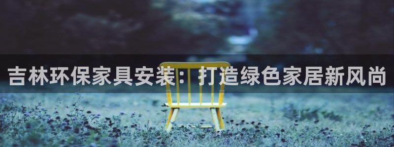 杏耀代理登录中心怎么进：吉林环保家具安装：打造绿色家居新风尚